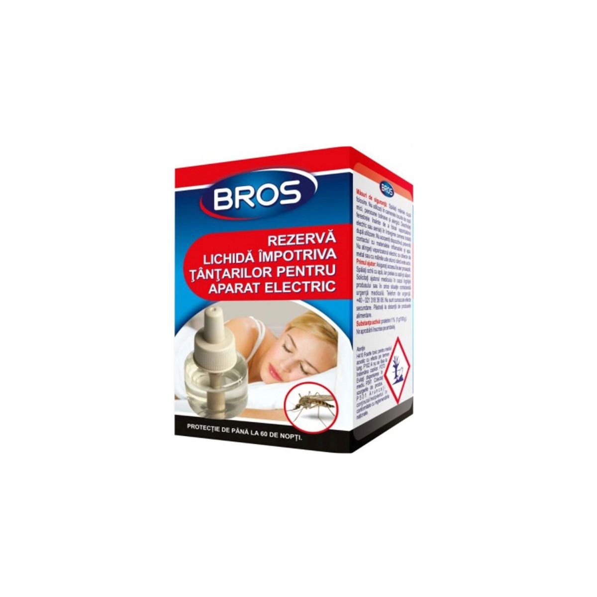 BROS AP. ELECTRIC IMPOTRIVA TANTARILOR CU REZERVA LICHIDA 40ML