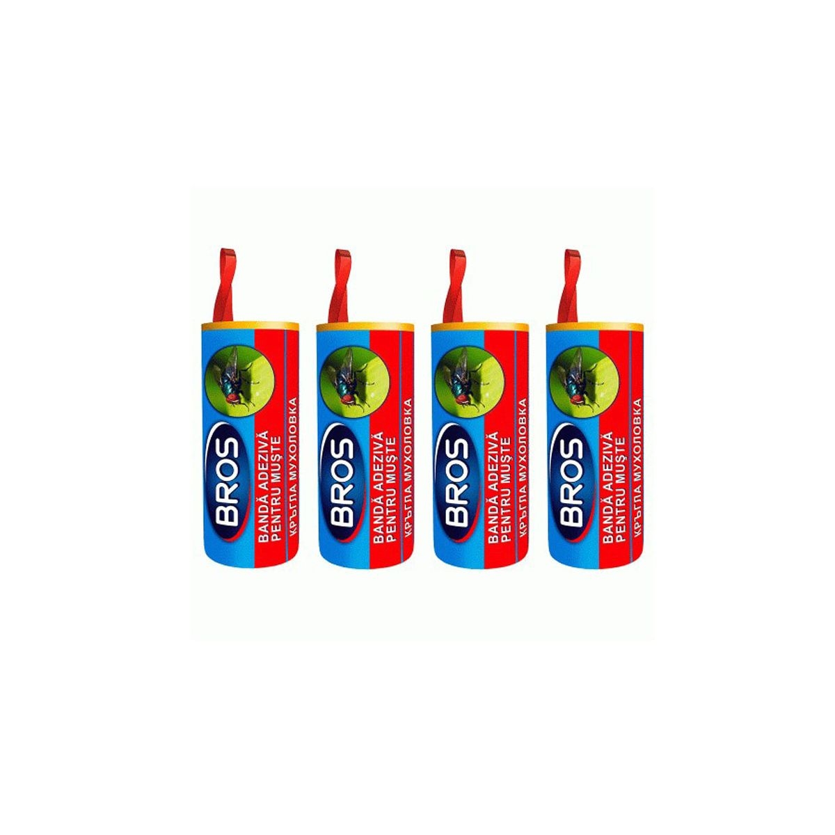 BROS BANDA ADEZIVA TUB MUSTE&TANTARI 4BUC/SET