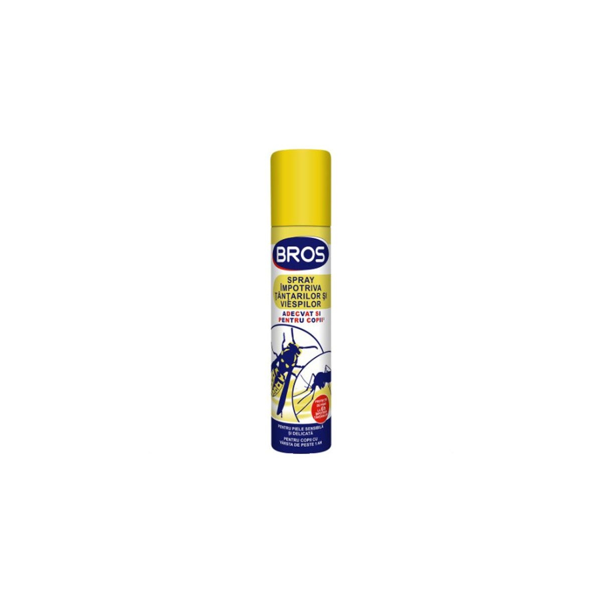 BROS SPRAY PENTRU COPII IMPOTRIVA TANTARILOR SI VIESPILOR 90ML