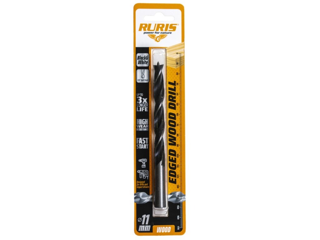 Burghiu Ruris Lemn 11 mm