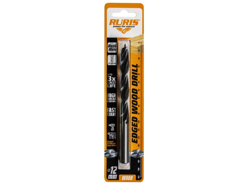 Burghiu Ruris Lemn 12 mm