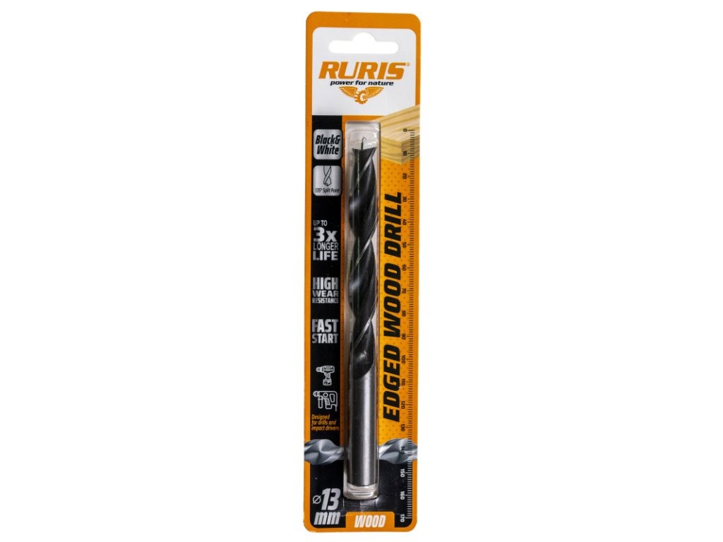 Burghiu Ruris Lemn 13 mm