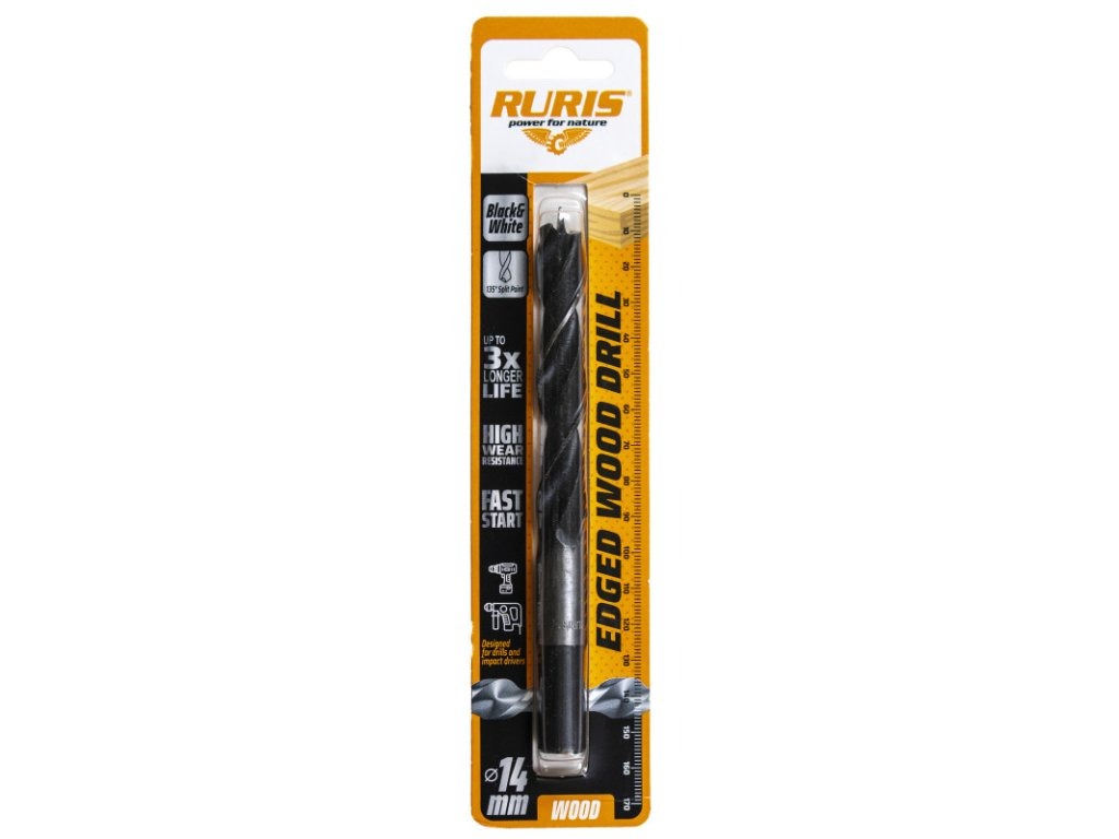 Burghiu Ruris Lemn 14 mm