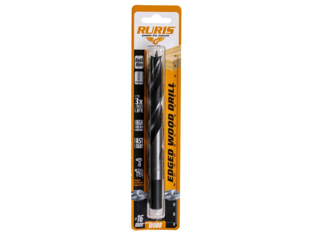Burghiu Ruris Lemn 16 mm