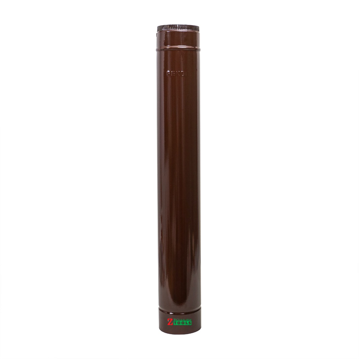 Burlan emailat pentru evacuare fum, 90cm x 130mm, Zilan