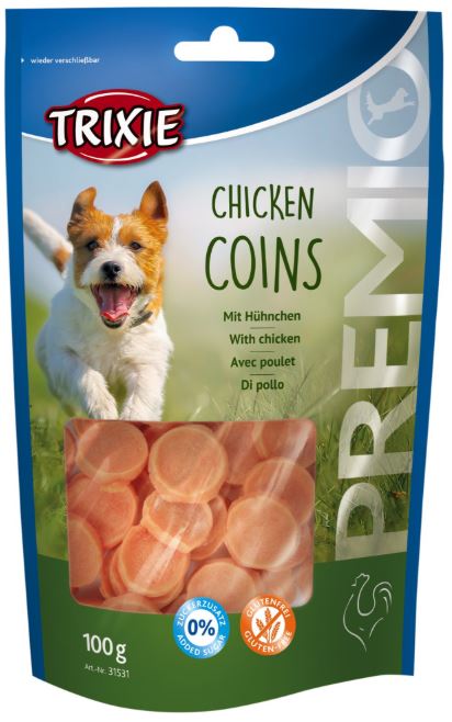 Recompense Pentru Caini, Premio, Rondele Cu Pui, 100 g, 31531