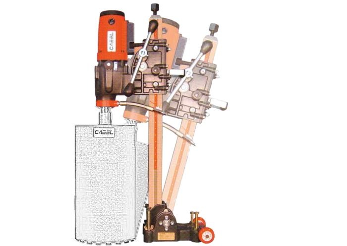 Cabel CSN-6A-BA Unitate antrenare carota, 2100W + Suport cu reglaj unghi +/-60 garde, 152mm