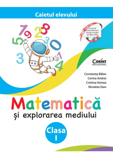 Caiet clasa 1. Matematica si explorarea mediului - Constanta Balan