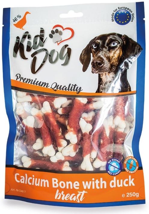 Recompense Pentru Caini, Oase De Calciu Cu Piept De Rata, 250 g, A04617