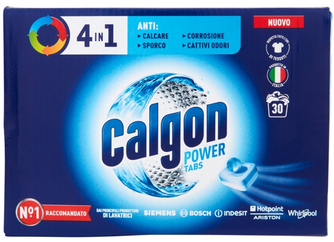 Tablete anticalcar 4 in1 Calgon Power Tabs 30 buc 390 g