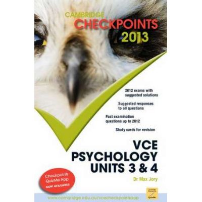 Cambridge Checkpoints VCE Psychology Units 3 and 4 2013 - Max Jory