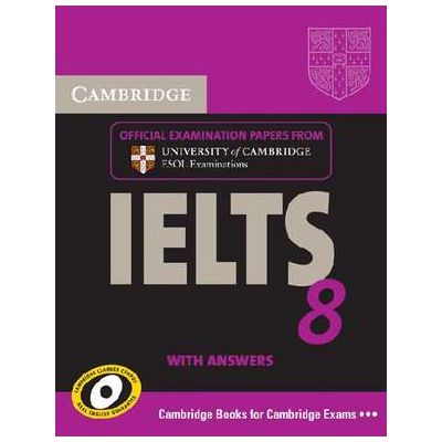 Cambridge: IELTS 8 - Self-study Pack (Student\'s Book with Answers and Audio 2x CDs)