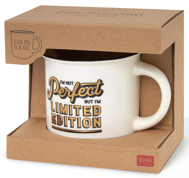 Cana Cup-Puccino Limited Edition, 350 ml, Portelan Alb, Legami