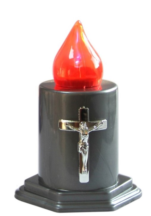 CANDELA ELECTRONICA DIN PLASTIC CE 50 ALT S ARGINTIU