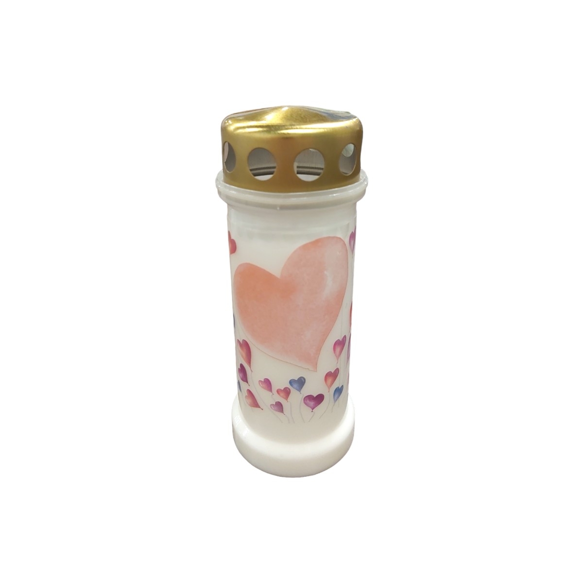 CANDELA BOLSIUS CU CAPAC BALOANE ALB NR.6-CAP BO-NR6-CAP-MES-BAL-A