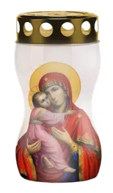 CANDELA PLASTIC CLEPSIDRA MAICA DOMNULUI SV-VEN-MD