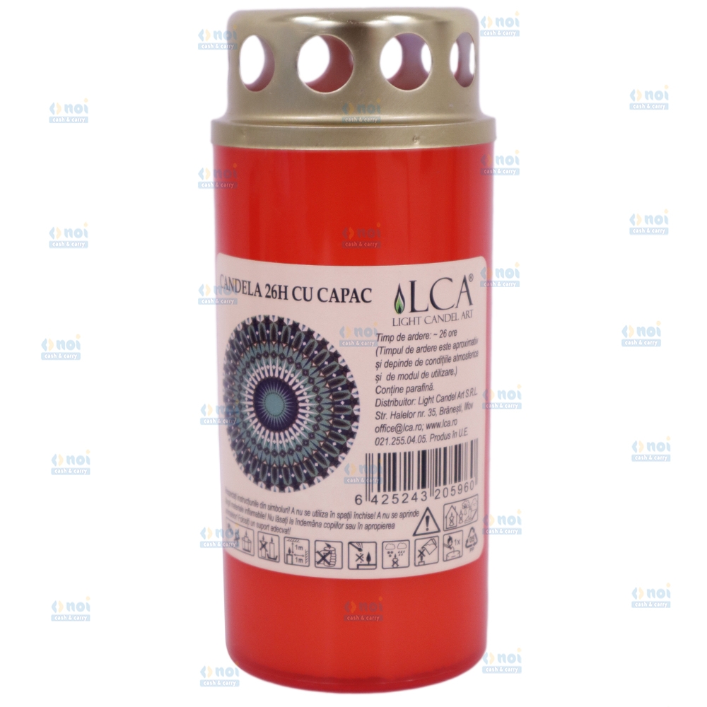 CANDELA CU CAPAC BISPOL  V1-90 R