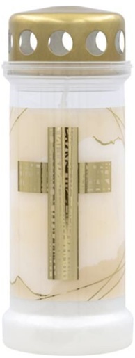 Candela Bolsius nr. 6 cu capac cu Cruce