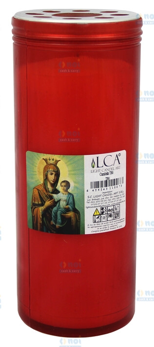 CANDELA PLASTIC CU CAPAC T80
