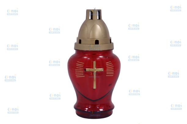 CANDELA STICLA ROSU 250G R (Z001)