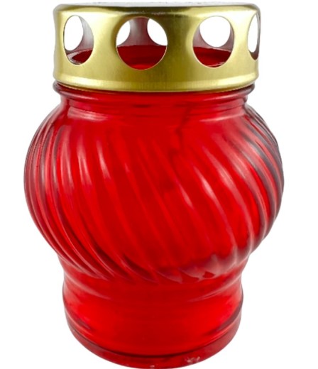 CANDELA STICLA ROSU 45-0E R(W001)
