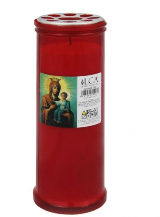 CANDELA PLASTIC CU CAPAC T50