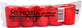 CANDELA TIP REZERVA P30 A5 ROSU 5BUC/SET