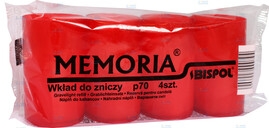 CANDELA TIP REZERVA P70 A4 ROSU 4BUC/SET
