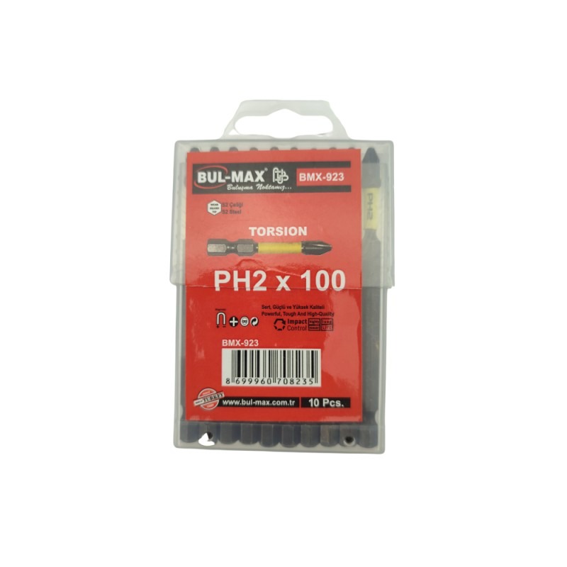 Cap Bit Ph2*100 mm Torsion (10Buc/Cutie)