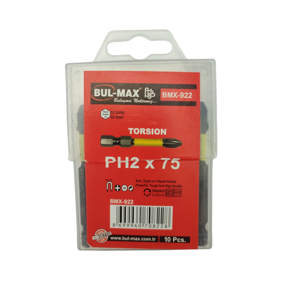 Cap Bit Ph2*75 mMm Torsion (10Buc/Cutie)