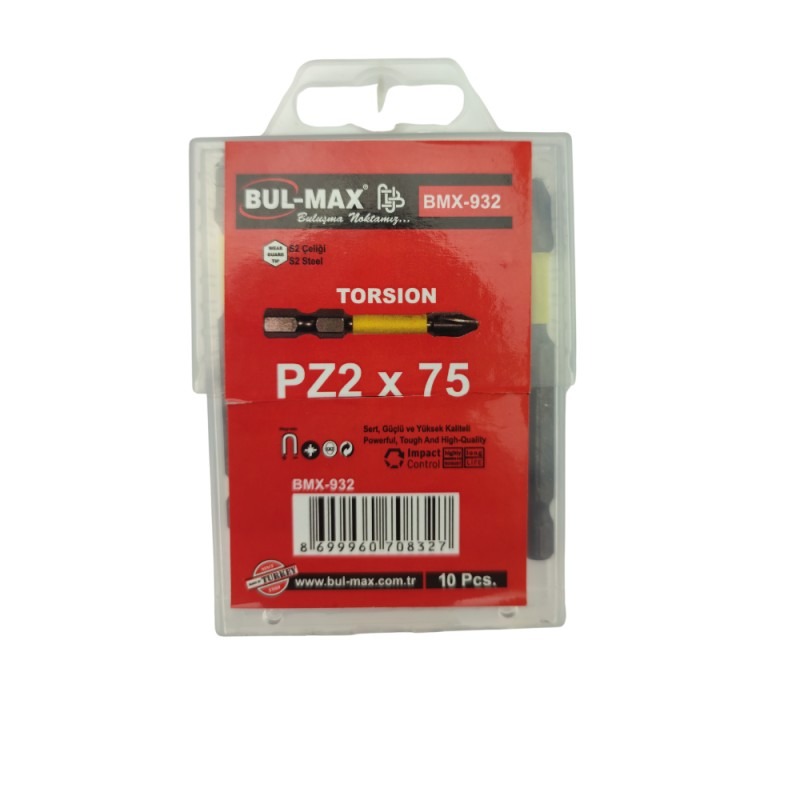 Cap Bit Pz2*75 mm Torsion (10Buc/Cutie)