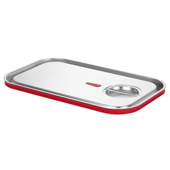 Capac pentru recipiente GN cu margine din silicon, HENDI, Kitchen Line, GN 1/6, 156x142mm