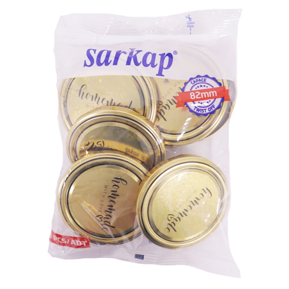 CAPAC SARKAP CU DECOR FI 82 10BUC/PUNGA