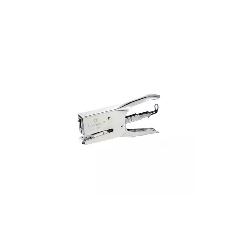 Capsator tip cleste Kangaro HP-435, 24/6 - 26/6, 24/8 - 26/8, 40 coli, 55mm, profesional, metalic, argintiu