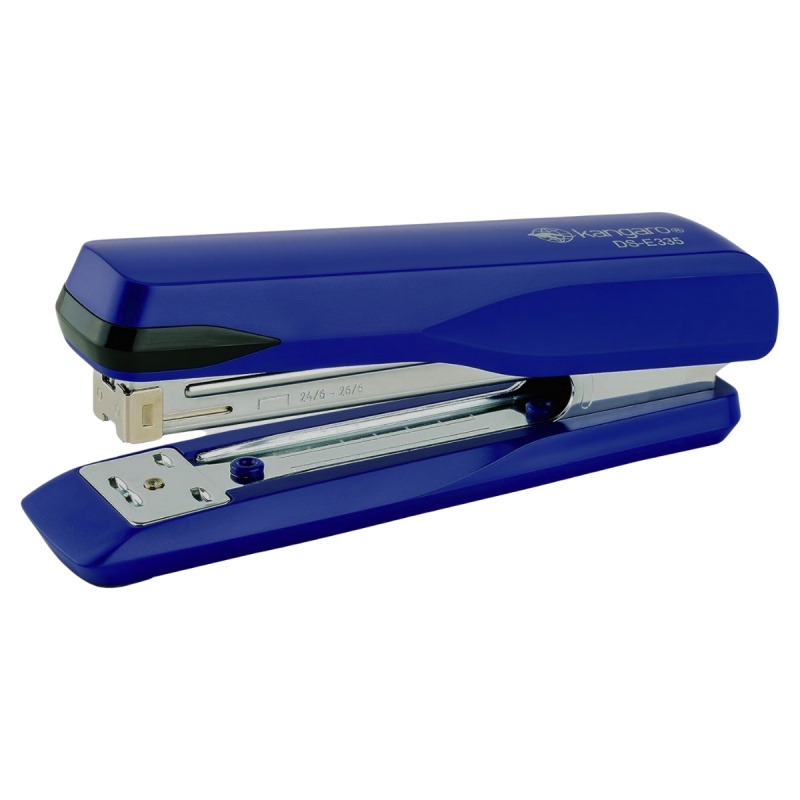 Capsator Kangaro DSE-335, 24/6, 30 coli, 86mm, plastic, albastru