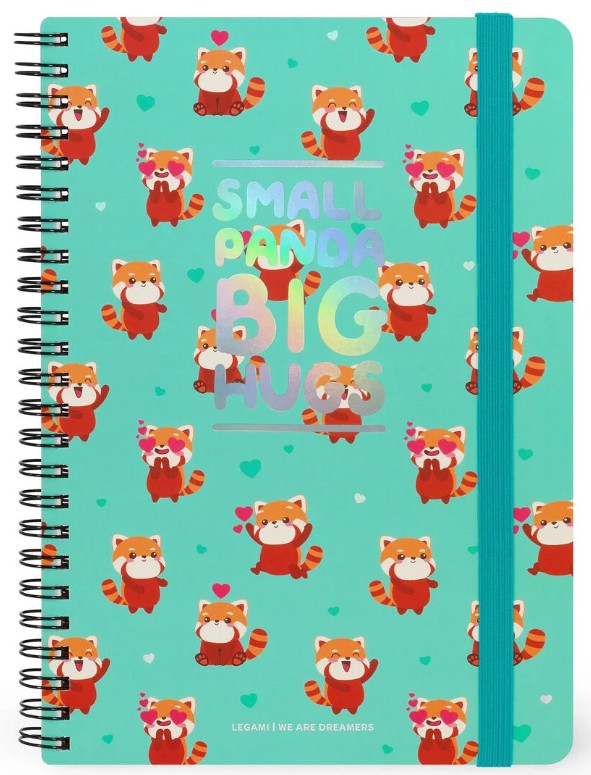 Carnet A5 Red Panda Large Legami