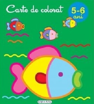 Carte de colorat 5-6 ani