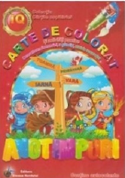 Carte de colorat si activitati practice - Anotimpuri