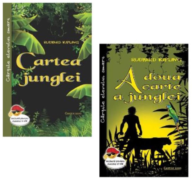 Pachet format din doua titluri Cartea junglei si A doua carte a junglei - Rudyard Kipling