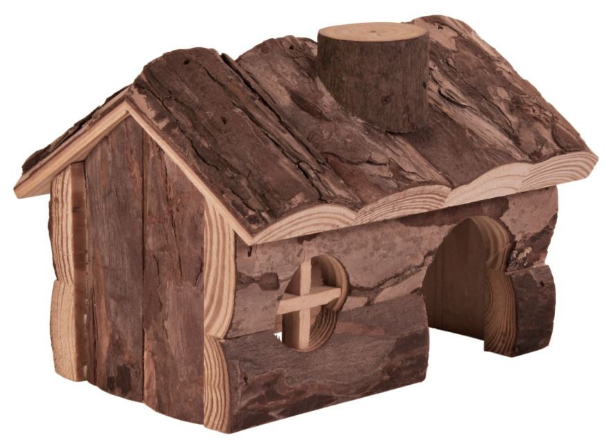 Casuta Pentru Hamsteri, Hendrik, Lemn, 14x11x11 cm, Maro, 6171