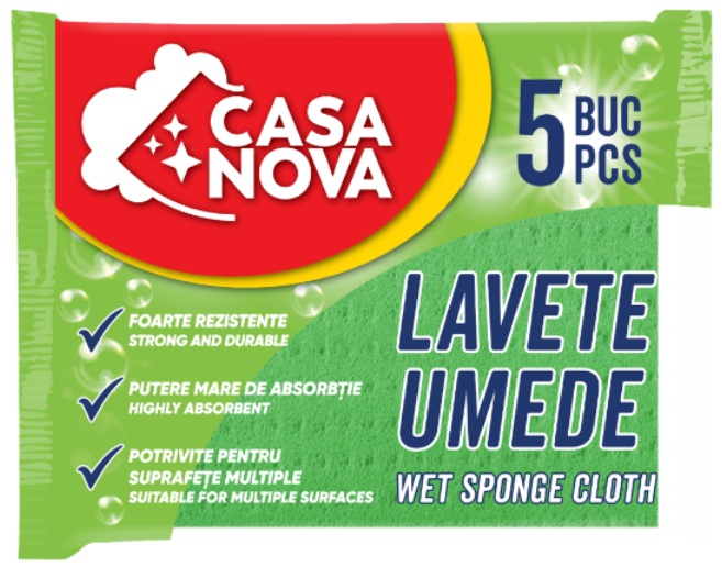 Lavete umede, 5 buc, Casa Nova
