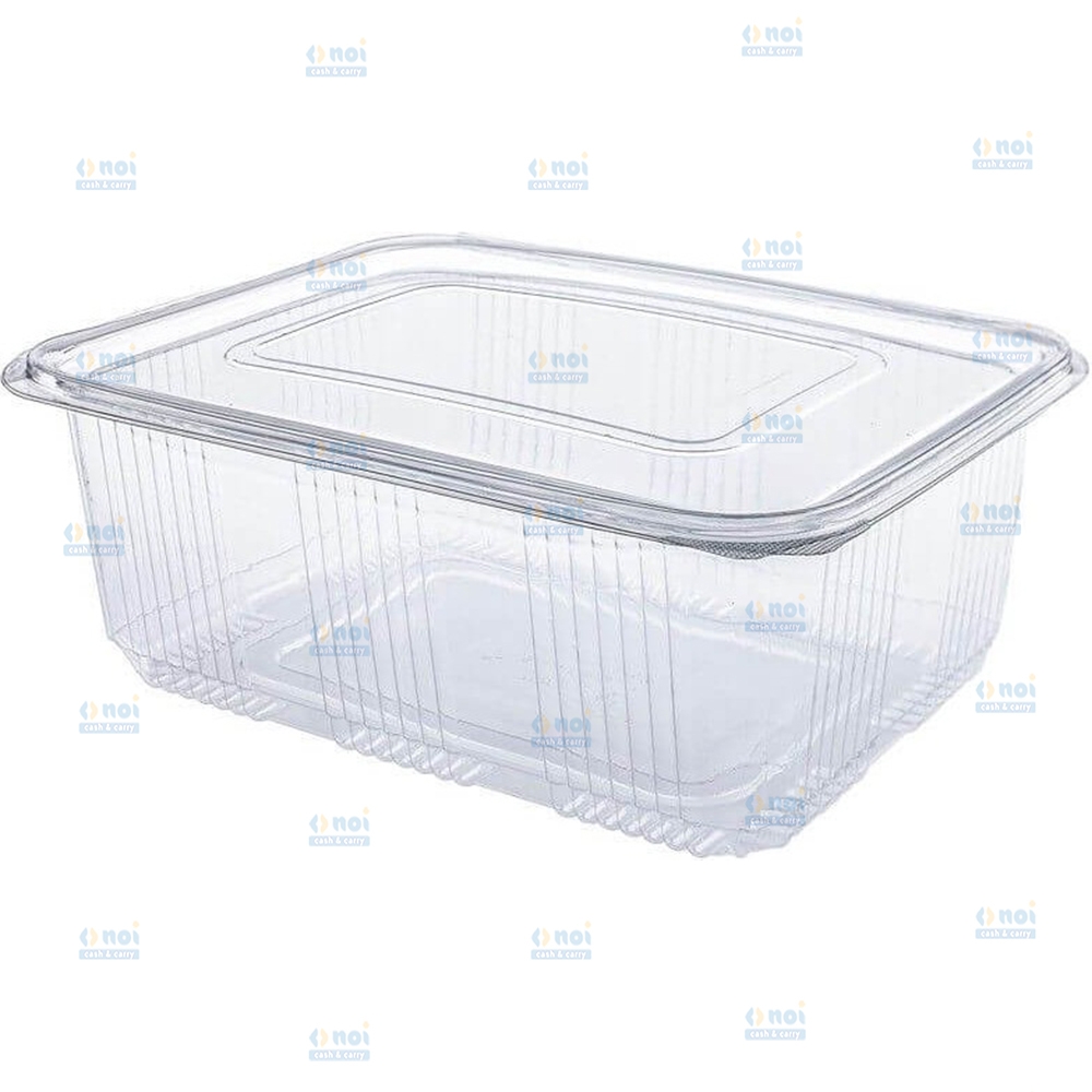 CASEROLA TRANSPARENTA CU CAPAC 2000G 100BUC/SET
