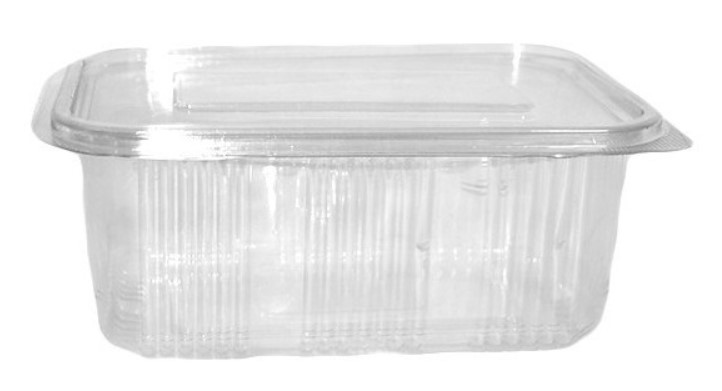 CASEROLA TRANSPARENTA CU CAPAC 1500G 100BUC/SET