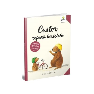 Castor repara bicicleta - Lars Klinting