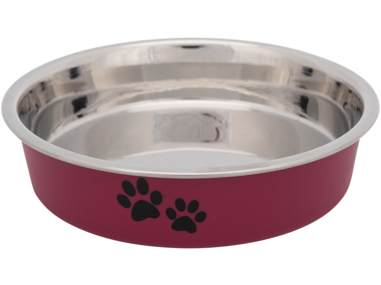 Trixie Castron Inox Cu Invelis Din Plastic, 0.25 l/13cm, Diverse Culori, 25275