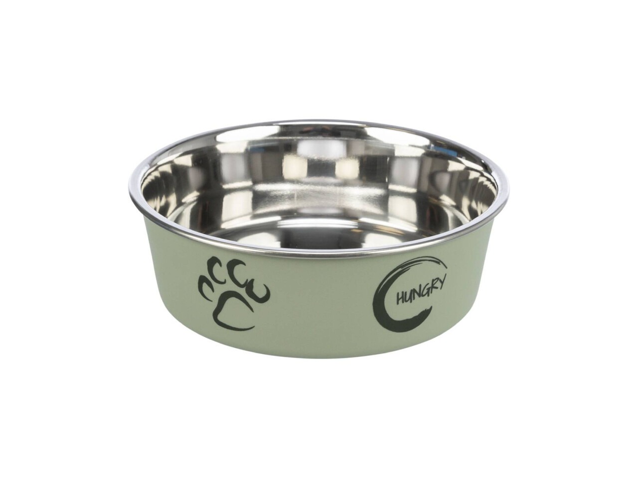Trixie Castron Inox Cu Invelis De Plastic, 0.75 l/17 cm, Diverse Culori, 25243