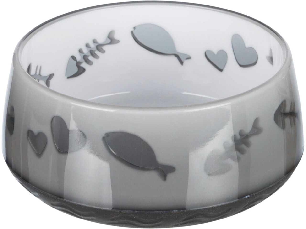 Trixie Castron Plastic Pentru Pisici, Greu, 0.3 l/12 cm, Diverse Culori, 24420