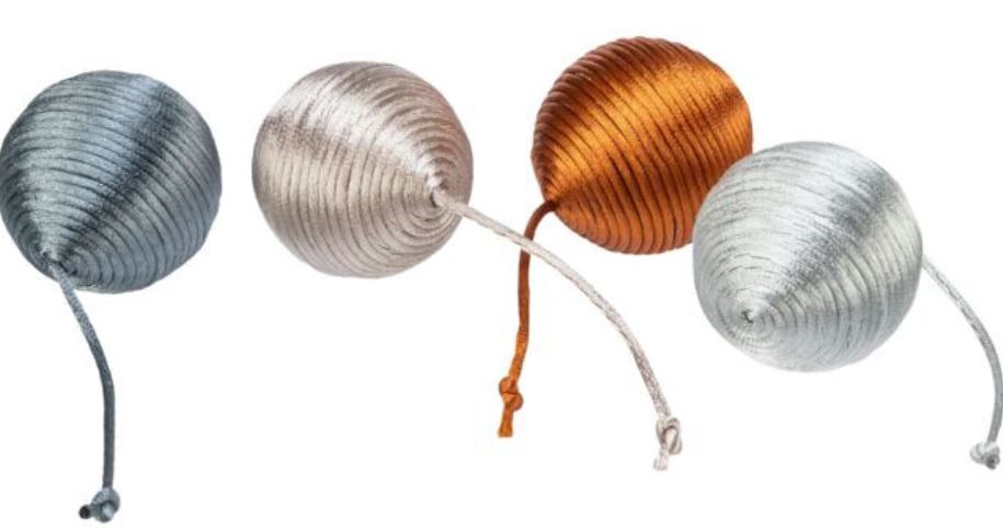 Jucarie Pentru Pisici, Minge Zornaitoare, 4 cm, Diverse Culori, 41120