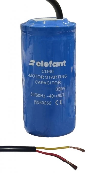 CD60 400µF 50*100 330V condensator cu fire