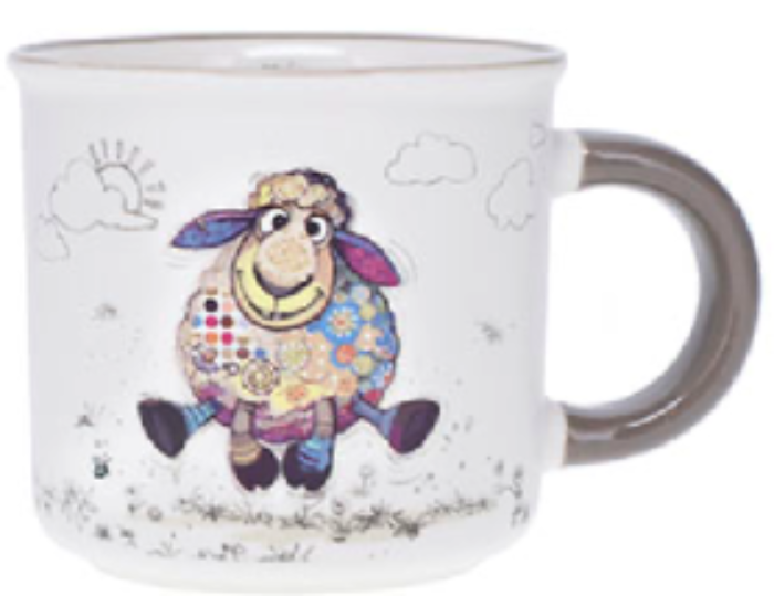 Ceasca espresso  Kook Mouton 125 ml Ceramica Multicolor Kiub
